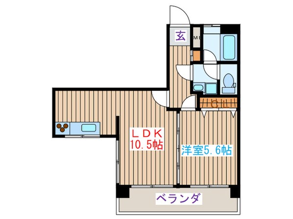 アロエ仙台の物件間取画像